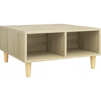 Konferenční stolek Konferenční stolek skandinávský styl dub sonoma 60 x 60 x 30 cm