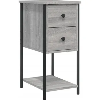 Noční stolek Noční stolek šedá dub sonoma 32 x 42 x 70 cm