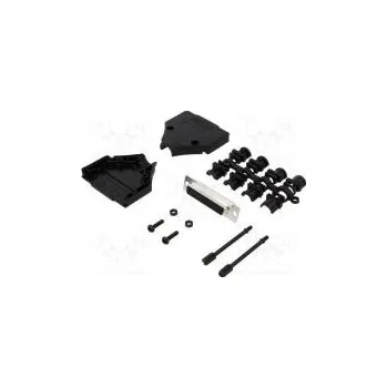 Elektrická zásuvka D-Sub PIN 25 zástrčka zásuvka lisované kontakty přímý pájení