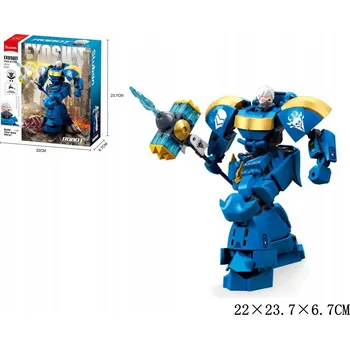 ostatní stavebnice Stavebnice Sluban Vesmír Robot Modrý 269 dílků Stavebnice pro děti B1325