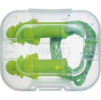 Uvex 2111238 - uvex whisper+, 1 pár se šňůrkou v hyg. boxu (balení/50pá), SNR: 27 dB(A)