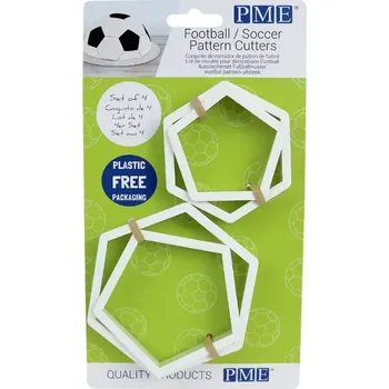 Vykrajovátko Knightsbridge PME Vykrajovátko Fotbal sada 4 ks