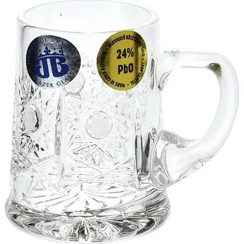 Sklenice Bohemia Crystal hand cut Korbílek mini 7 cm - brus 500PK