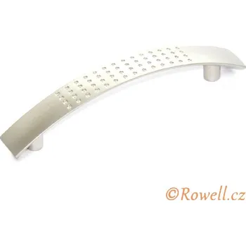 Nábytkové kování 91333 úchytka U004 rozteč 96mm sat.nikl (Nábytková úchytka U004 s roztečí 96 mm v povrchu nikl. Praktický doplněk do interiéru.)