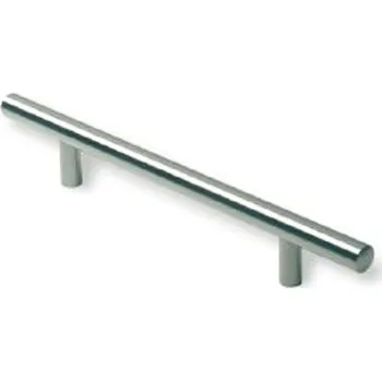 Nábytkové kování 12275 úchytka JARKA 608 rozteč 608mm broušený nikl (Nábytková úchytka JARKA s roztečí 608 mm v povrchu broušený nikl. Jednoduchý a funkční doplněk do interiéru.)
