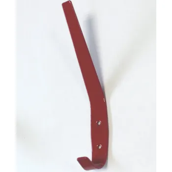 Věšák V4. Věšák kov červený (Nástěnný věšák. Vhodné řešení pro nábytek v interiéru.)