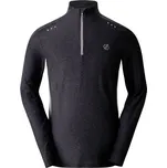 Pánské funkční triko Dare2b POWER UP III XS Černá, Šedá