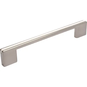 Nábytkové kování 12823 úchytka SONY rozteč 160mm nikl broušený bílá (Nábytková úchytka SONY s roztečí 160 mm v povrchu nikl. Praktický doplněk do interiéru.)