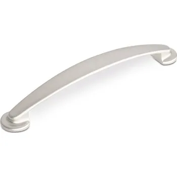 Nábytkové kování 12012 úchytka rozteč 160mm broušený nikl (Nábytková úchytka s roztečí 160 mm v povrchu broušený nikl. Vhodné řešení pro nábytek v interiéru.)