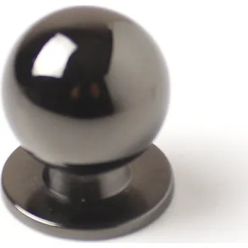 Nábytkové kování 63296 knopka OLDA 24mm nikl černý (Nábytková knopka OLDA o průměru 24 mm v povrchu nikl. Vhodné řešení pro nábytek v interiéru.)