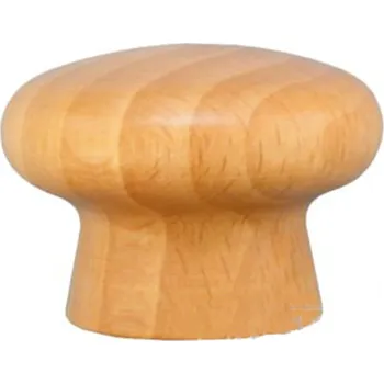 Nábytkové kování 47011 úchytka lakovaná buk 45x33mm (Nábytková úchytka s roztečí 33 mm. Vhodné řešení pro nábytek v interiéru.)