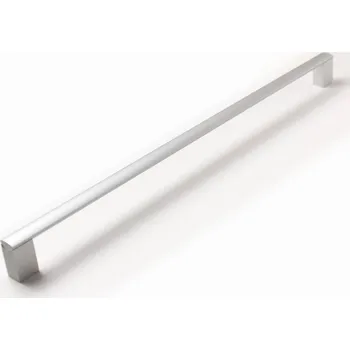 Nábytkové kování 63736 úchytka XAVER rozteč 432mm hliník (Nábytková úchytka XAVER s roztečí 432 mm. Praktický doplněk do interiéru.)