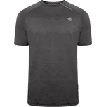 Pánské funkční triko Dare2b PERSIST S Tmavě šedá, Bílá