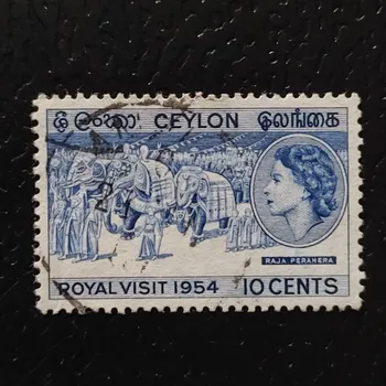 Sběratelství Známka Ceylon, SG434 (Mi. 280)#, ½P