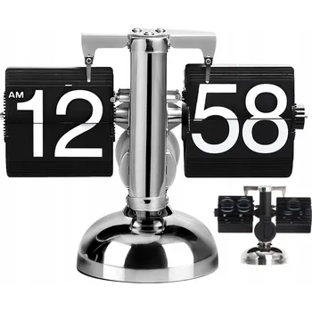 Hodiny RETRO KLAPKOVÉ HODINY STOJÍCÍ MECHANICKÉ DO OBÝVACÍHO POKOJE, LOŽNICE