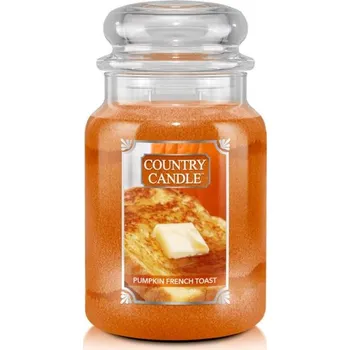Bytová dekorace Country Candle Vonná Svíčka Pumpkin French Toast, 652 g