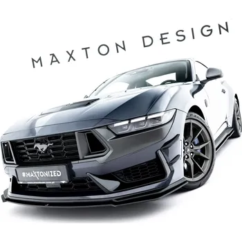 Tuning Street Pro Přední splitter Ford Mustang Dark Horse Mk7 (Černá-Červená)