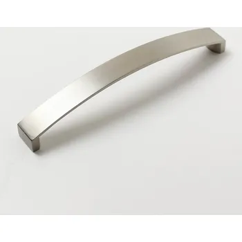 Nábytkové kování 770373 úchytka DADY rozteč 160mm Broušený nikl matný (Nábytková úchytka s roztečí 160 mm v povrchu broušený nikl. Jednoduchý a funkční doplněk do interiéru.)