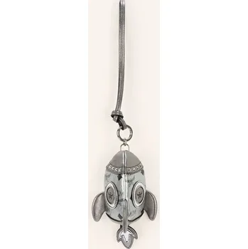 Kabelka Mcm Dámský Přívěsek Na Tašku Aren Rocket, stříbrná / černá,...