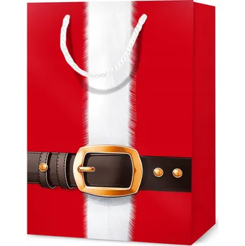 Dárková taška Dárková Taška ozdobná Vánoční Mikuláš Vánoce 15,5x23 cm Delta Graphix