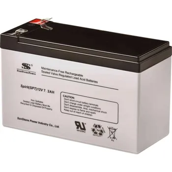 Záložní zdroj Záložní zdroj SUNSTONE-POWER AGM akumulátor 12V/7,2Ah SPT12-7.2