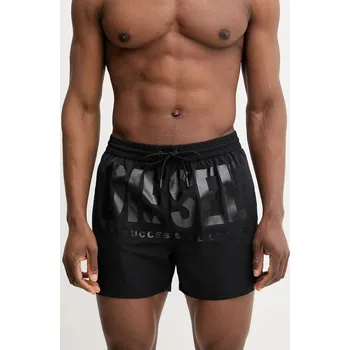 Plavkové šortky Diesel KEN-37-D-CORE BOXER-SHORTS černá barva, A16299.0NJAS 99A, vel. M