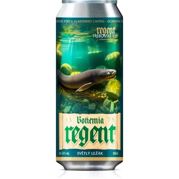 Pivo Pivo Regent - Sběratelská edice VODNÍ ŘÍŠE - ÚHOŘ ŘÍČNÍ 0,5 l