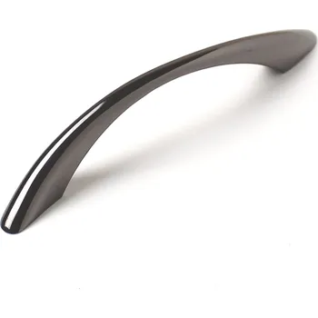 Nábytkové kování 63036 úchytka ELEGANT rozteč 96mm nikl černý (Nábytková úchytka ELEGANT s roztečí 96 mm v povrchu nikl. Vhodné řešení pro nábytek v interiéru.)