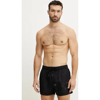 Pánské kraťasy Plavkové šortky Diesel MARIO-34-D-CORE BOXER-SHORTS černá barva, A16300.0NJAS 99A, vel. XL