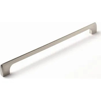 Nábytkové kování 770055 úchytka ADAM rozteč 256mm broušený nikl (Nábytková úchytka s roztečí 256 mm v povrchu broušený nikl. Vhodné řešení pro nábytek v interiéru.)