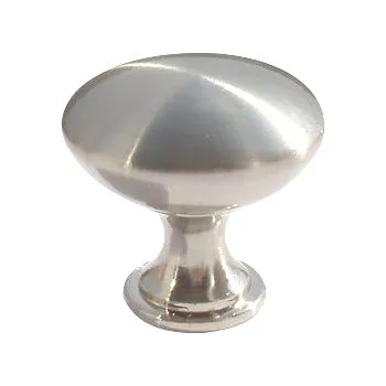 Nábytkové kování 770175 knopka 30mm broušený nikl (Nábytková knopka 30 o průměru 30 mm v povrchu broušený nikl. Jednoduchý a funkční doplněk do interiéru.)