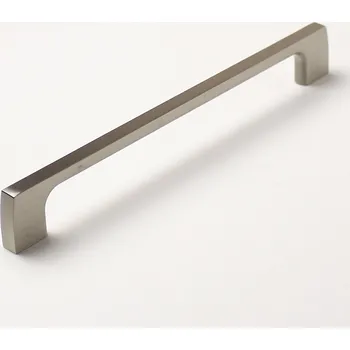 Nábytkové kování 770016 úchytka CELKA rozteč 192mm broušený nikl (Nábytková úchytka s roztečí 192 mm v povrchu broušený nikl. Praktický doplněk do interiéru.)