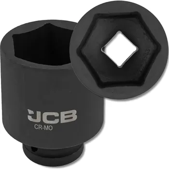 Klíč JCB Rázová hlavice hluboká 3/4" 6hranná, 64 mm, Cr-Mo