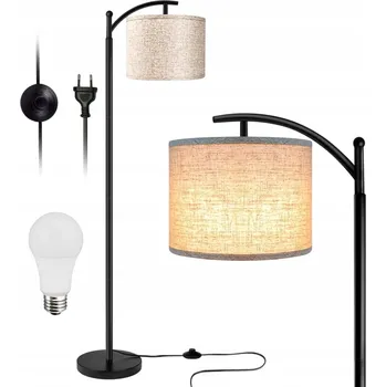 Stojací lampa Stojací lampa Beede LED LAMPA E27 12 W bílá