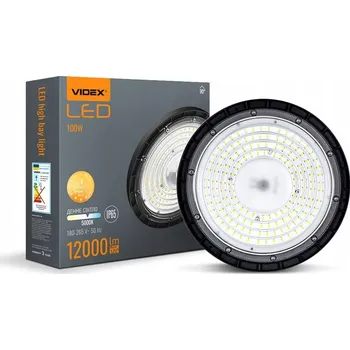 Průmyslové svítidlo Průmyslové LED osvětlení High Bay VIDEX HBe03 100W 5000K 12000Lm Černé
