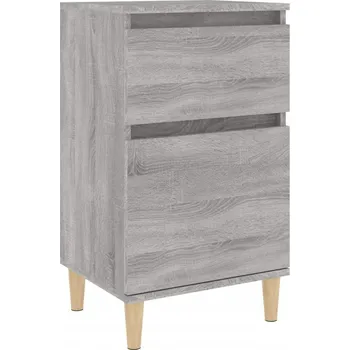 Noční stolek Elegantní noční stolek , šedý dub sonoma, 40 x 35 x 70 cm