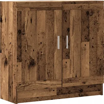 Knihovna Regál VidaXL 30,5 x 80 x 82,5 cm dub antický