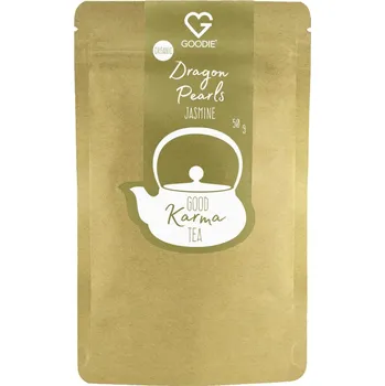 Horký nápoj Goodie BIO Zelený čaj - Jasmin Dragon Pearls 50 g