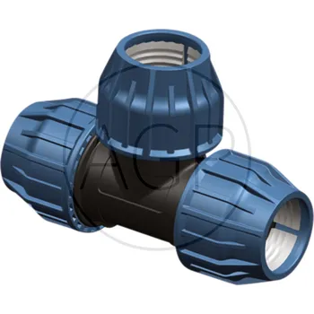 Fitinka T-kus na vnější průměr trubky 20 mm