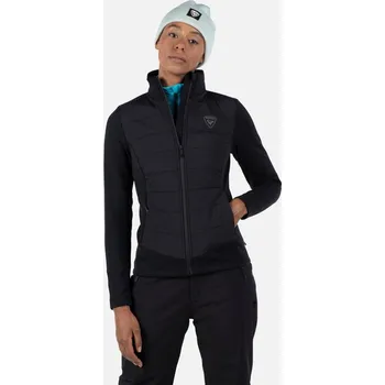 Pánská mikina Rossignol W CLASSIQUE HYBRID CLIM FZ-BLACK-mikina - 00M