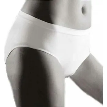 Kalhotky Dámské bezešvé kalhotky Novia bikini bílá M/L