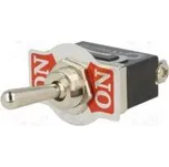 Přepínač páčkový Polohy 2 SPDT ON-ON 10A/250VAC -55÷65°C