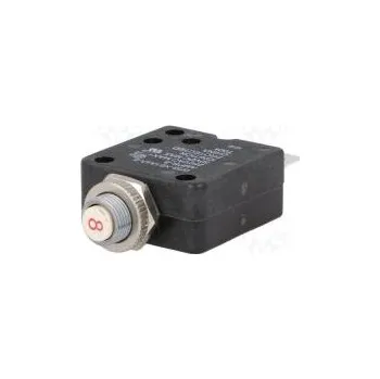 Jistič Jistič Ujmen 250VAC 50VDC 8A SPST-NC Póly 1 na panel Ø11,2mm