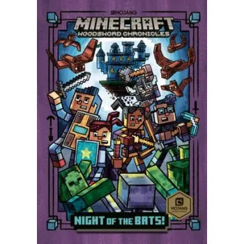 Cizojazyčná kniha Night of the Bats! (Minecraft Woodsword Chronicles #2) (Nick Eliopulos,Luke Flowers)(Pevná)