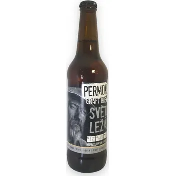 Pivo Pivovar Permon Světlý ležák 12 0,5l Permon