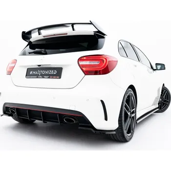 Tuning Zadní difuzor Street Pro Mercedes-Benz A AMG-Line W176 (černá-červená)