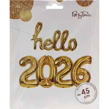 Balon foliowy Hellp 2026 45 cm Party ARPEX BLF7181