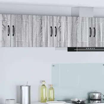 Organizace kuchyně vidaXL Kuchyňská skříň 2 pcs Šedá Sonoma 30 x 31 x 40 cm