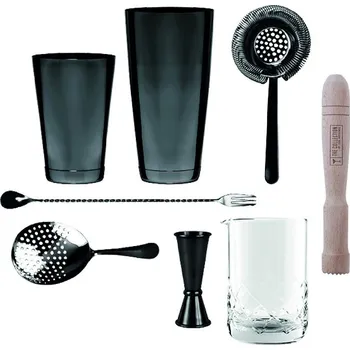 BAREQ Tess 8 el. - barmanská sada z nerezové oceli