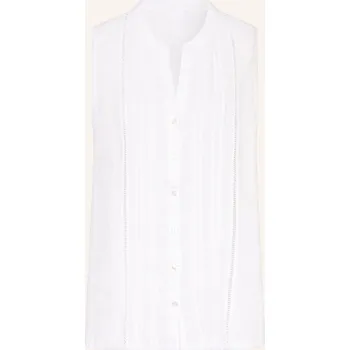 Dámská halenka 120%Lino Dámská Lněná Halenka, bílá, 34